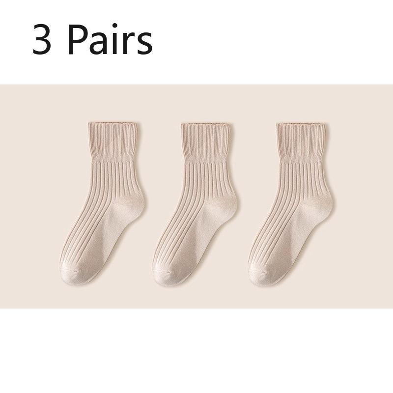 

3 пары послеродовых носков для женщин, весенне-осенние из чистого хлопка, свободные, летние тонкие, свободные и бесшовные носки для беременных 3 pairs