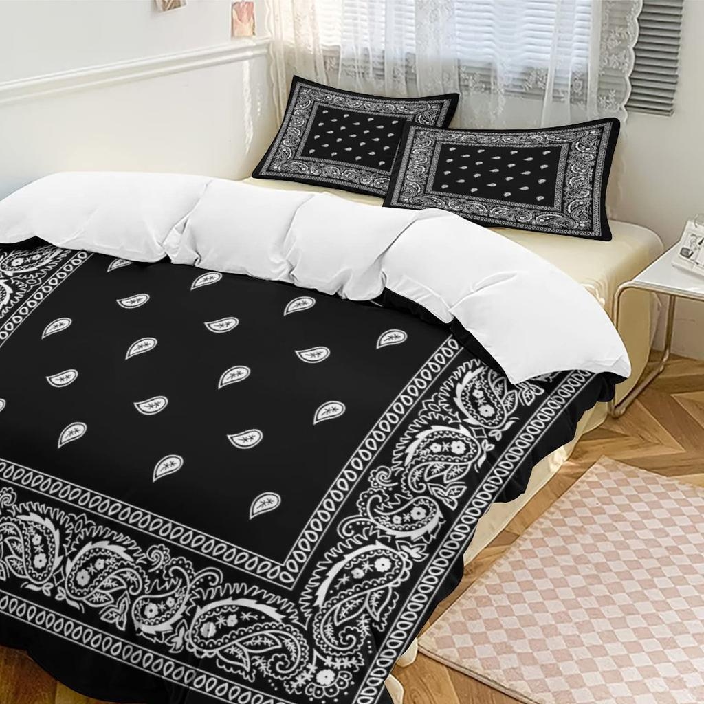 Four Seasons Microfiber Bedding Three-Piece Quilt Cover