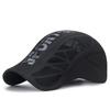 Letter Print Men's Sun Peaked Cap Sunscreen Shade Baseball Caps Breathable Quick Dry Hat  Cycling