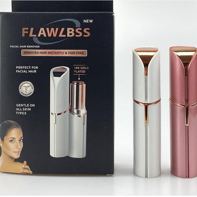 Compact Electric Eyebrow and Lipstick Shaver