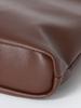 Drawstring Tote Bag Shrink Faux Leather / 2-way /