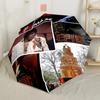 Rock Roll Legend Automatic Umbrella Compact & Durable 8-Rib Design Foldable Design Travel Essential Fashion Lovers Spiritual Gift