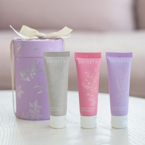 SHIGETA Petit Hand Cream Set, 20ml, 3-Piece Set (Hand Cream/Mini/Gift)