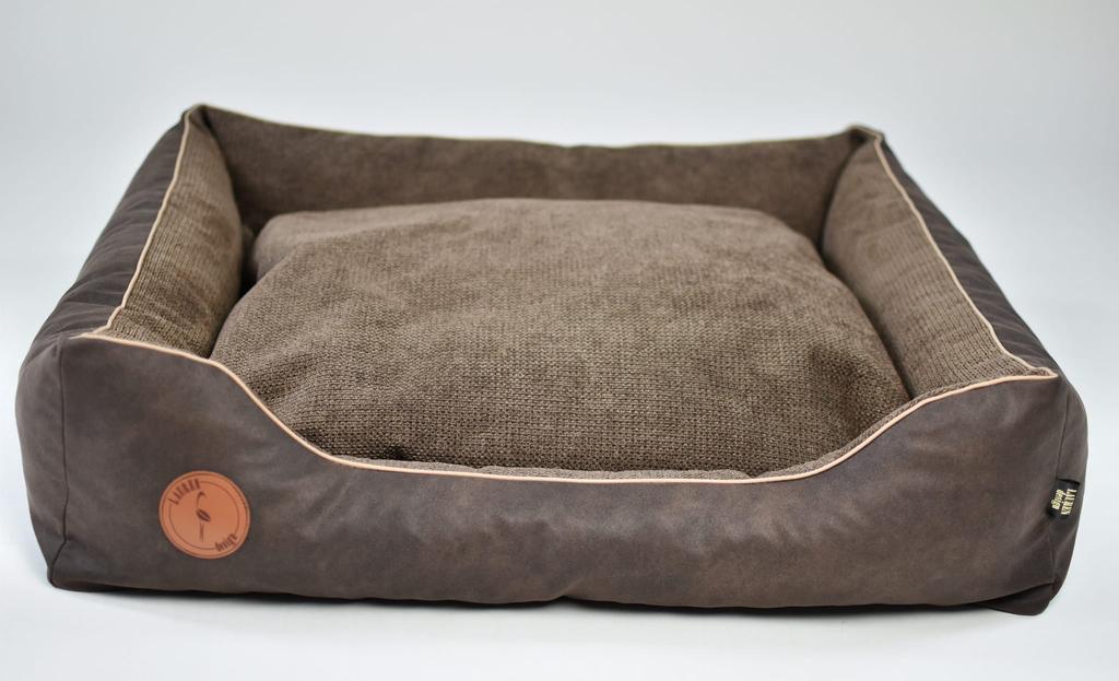 Cezar Sofa Brown + Brown Structure - 60Cm X 50Cm