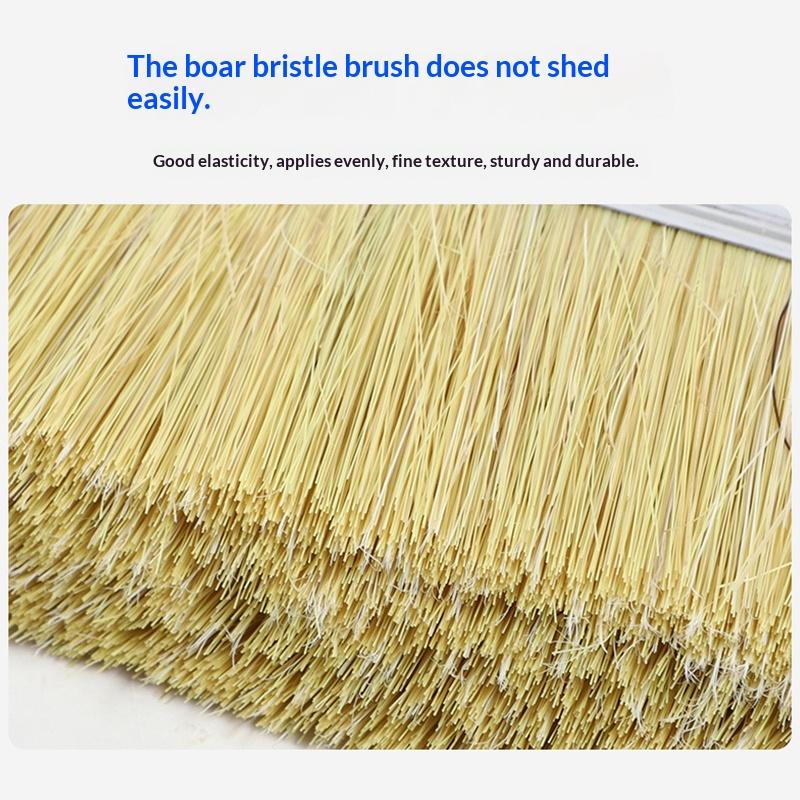 Smooth Flat Head Paint Brush For Painting Walls Labor Saving Hand Tools Limewash Brush