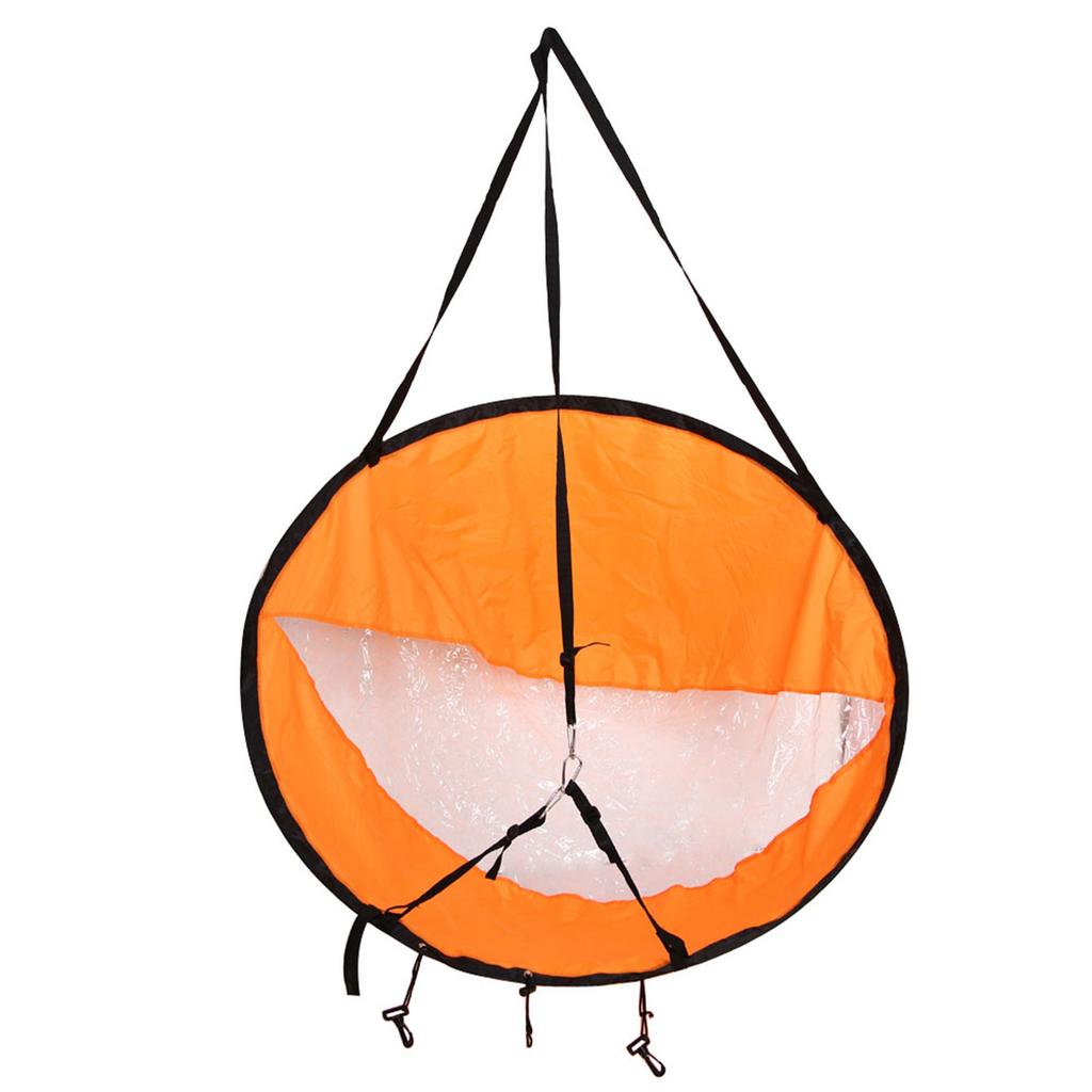 Portable Kayak Wind Sail Waterproof Nylon Cloth Sail Foldable Wind Sail For Kayak Canoe Water Sports Boat Accessories