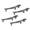 4 PCS Chopstick Rest Zinc Alloy Plating Reusable  Dinner Spoon Stand for Holding Spoon Fork
