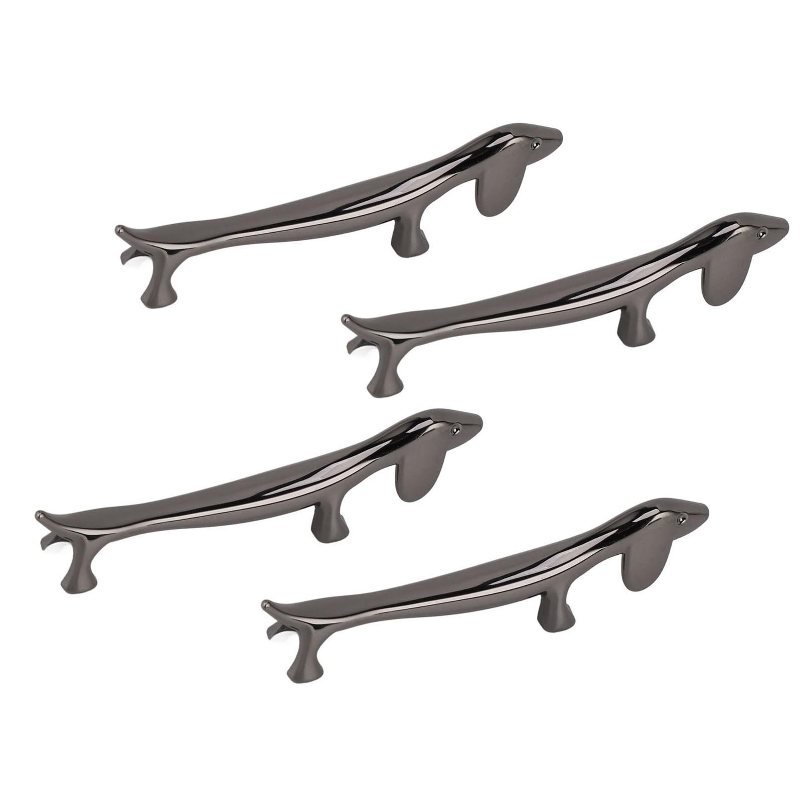 4 PCS Chopstick Rest Zinc Alloy Plating Reusable  Dinner Spoon Stand for Holding Spoon Fork