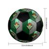 Pallone da Calcio Real Betis Balompié Colorato Per Tutte le Età Cucito a Macchina PVC Pronto per la Competizione Resistente Alto Rimbalzo.TAGLIA5