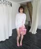 Funfromfun Mesh Basket Bag, Pink