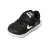 Nike Flex Contact 2 Comfortable Lightweight Slip-Resistant Shock-Absorbing Durable Breathable Low-Top Walking Shoes Baby Shoes Black White AH3445-002