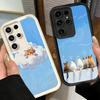 Cat Cute Kitten Cartoon Soft Phone Case for Samsung Galaxy S26 Ultra S25 Edge S24 S23 S22 Plus S21 S20 FE 5G Shell Silicone Fund
