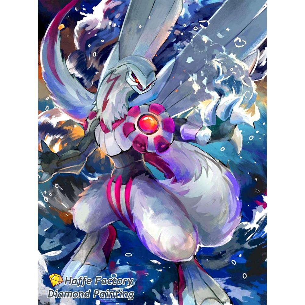 Magische Elf Snorlax Squirtle Diamond Painting Kunst Diy 5d Cartoon Eeveee Charmander Kruissteek Mozaïek Huisdecoratie Cadeau