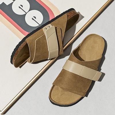 Mode 2024 Zomer Mode Nieuwe Heren Pendelslippers Ademende Coole Casual Schoenen Elegante Eenvoudige Heren Kampeerschoenen Gratis Levering