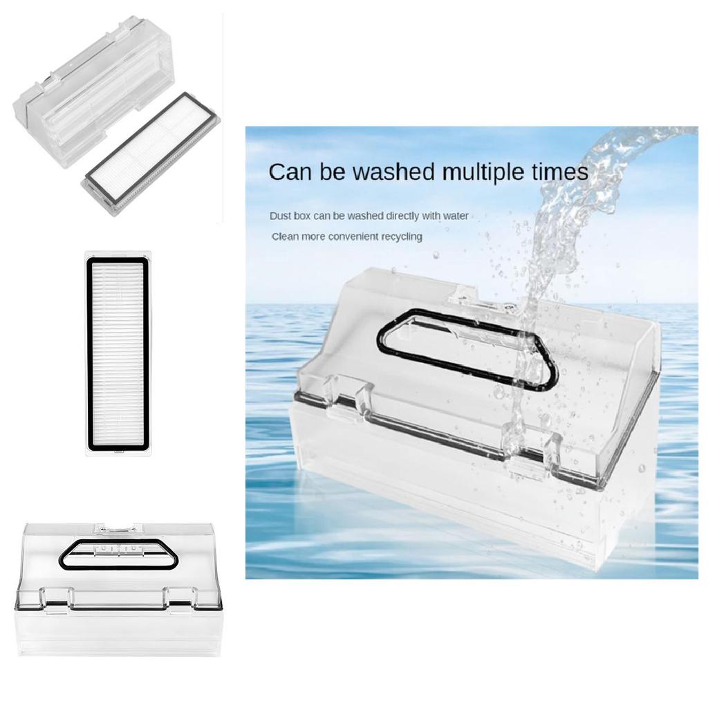 For Bot W10 W10pro Robot Vacuum Mop Dust Box And Filter For Home Cleaning
