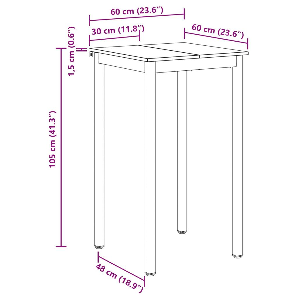 Standing Table Particleboard