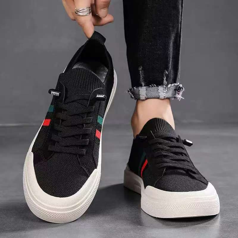 2025 Summer Men's Loafers Mesh Breathable Casual Shoes Comfortable Soft-soled Slip-on Shoes Designer Sneakers Zapatos De Hombre