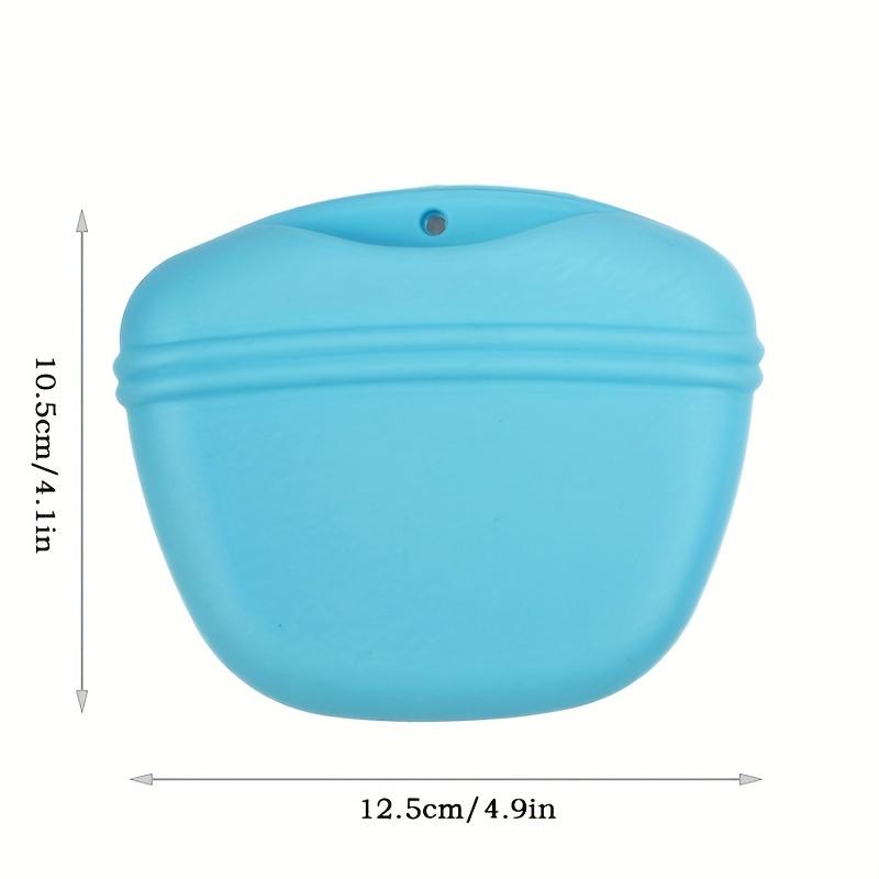 Hersteller Silikon Hunde-Trainings-Hüfttasche Tragbare Futterbelohnungs-Aufbewahrungstasche Welpen-Snacktasche mit Magnetclip Haustier-Ausflug