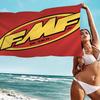 Asciugamano da Spiaggia con Logo FMF Racing Asciugamani da Bagno Colorati per Ragazza Microfibra Asciugatura Rapida Senza Sabbia Spiaggia Yoga Spa Palestra Piscina
