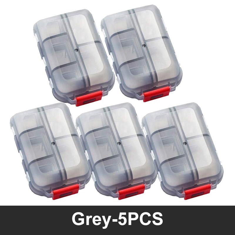 Neue praktische Reise-Pillendose, Pillenspender, Pillenorganizer, Tablettenbox-Etui, Behälter, Medikamentenunterteiler, Medikamentenboxen