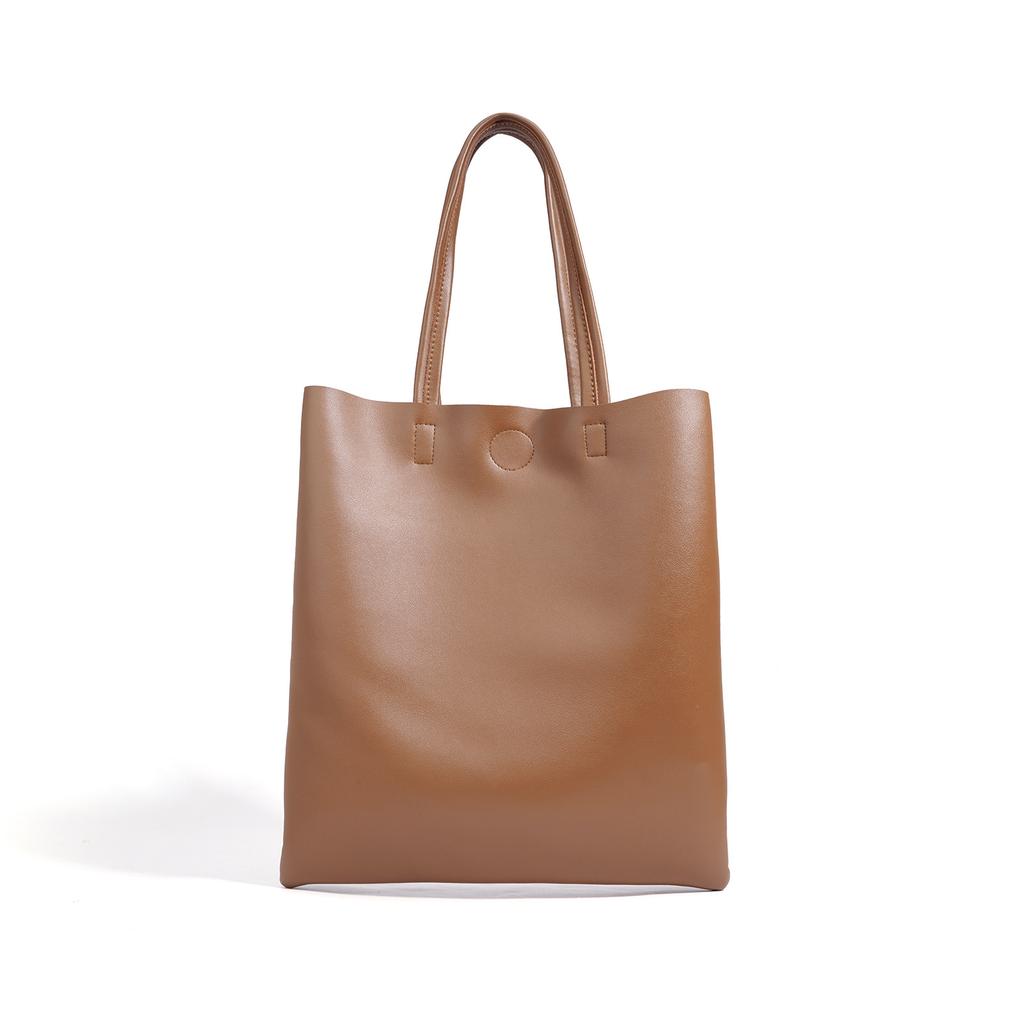 2025 high sense of large tote simple niche design large capacity shoulder bag commuting travel leisure versatile
