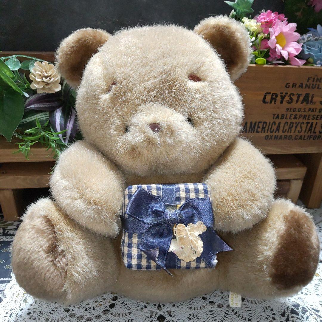 

[USED] Retro RABBIT HOUSE teddy bear plush toy