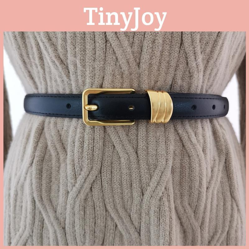 Womens Waist Cowhide Belt With Metal Pin Buckle Dress Suit Shapewear Belt