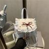 Korean Version of Fashionable and Casual Girl Style Handbag, New Lace Lace Lace High Aesthetic Versatile Backpacks