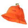 Quick-dry Orange Fisherman Hat Cool Embroidered Letter Sun Hat Creative Orange Bucket Cap  Outdoor