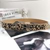 Subculture Men'S And Women'S Leopard Print Spice Girls Belt Women'S Hair Soft Face Belt Premium Retro Personality Decoration Millennium Style
