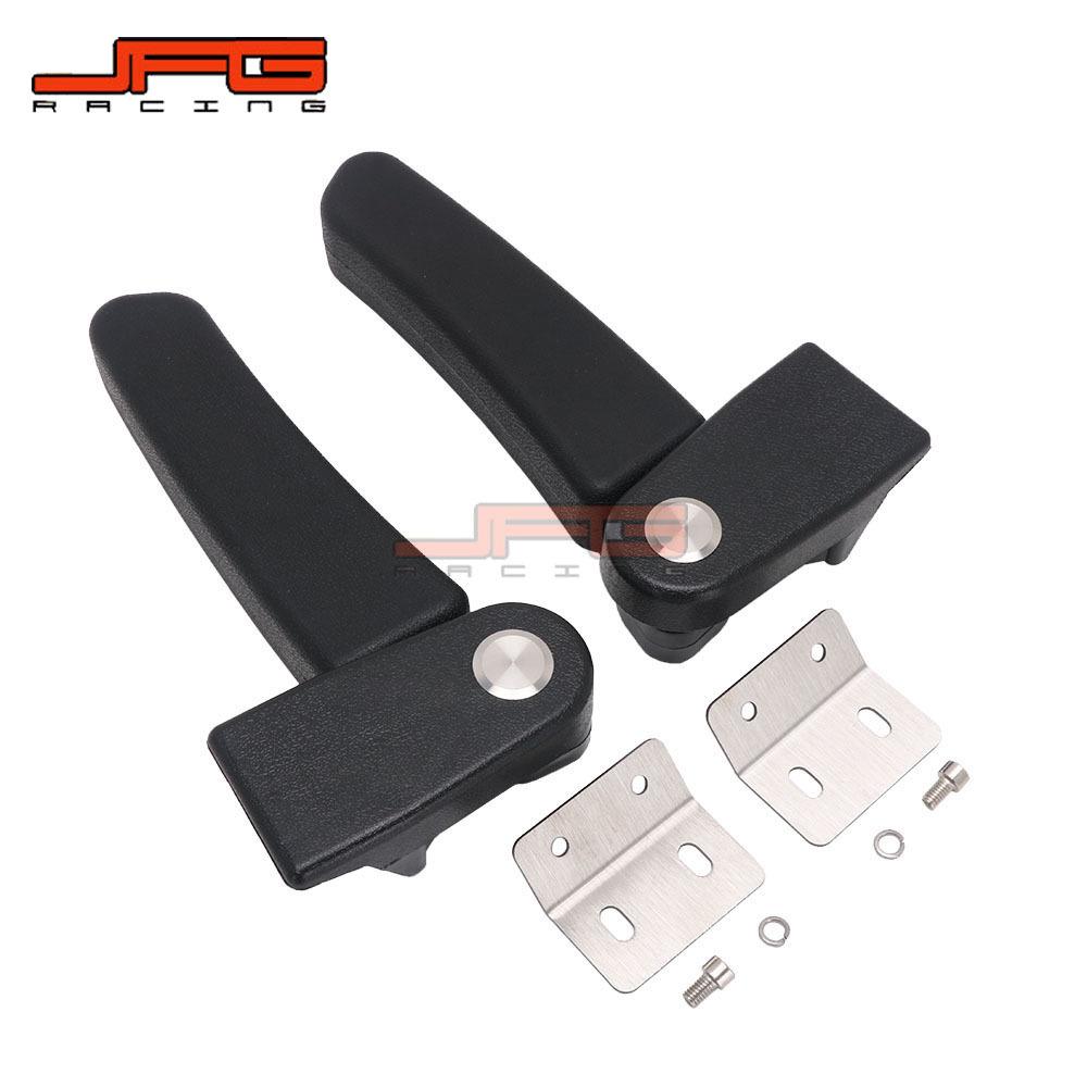 Motorcycle Tail Box Armrest Aluminum Alloy Rear Seat Handrail - Universal Model for Special Modification