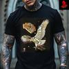 Men's and Women's T-shirts Harley-Davidson Motorcycles Eagle Premium Unisex Biker