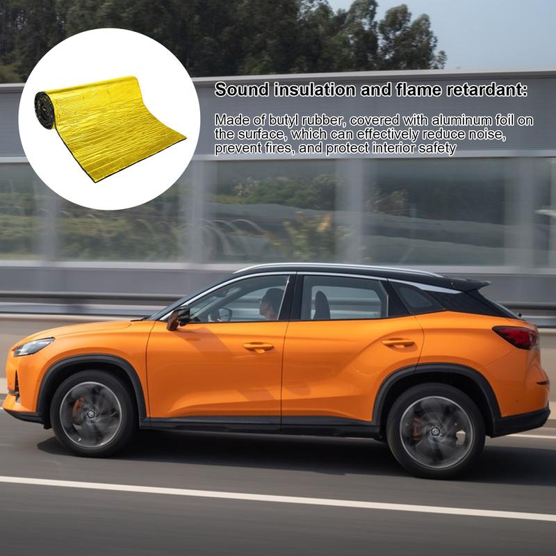Heat Sound Deadening Insulation Mat Automotive Sound Deadening Materials Waterproof Automotive Noise Deadening Mat For Hood
