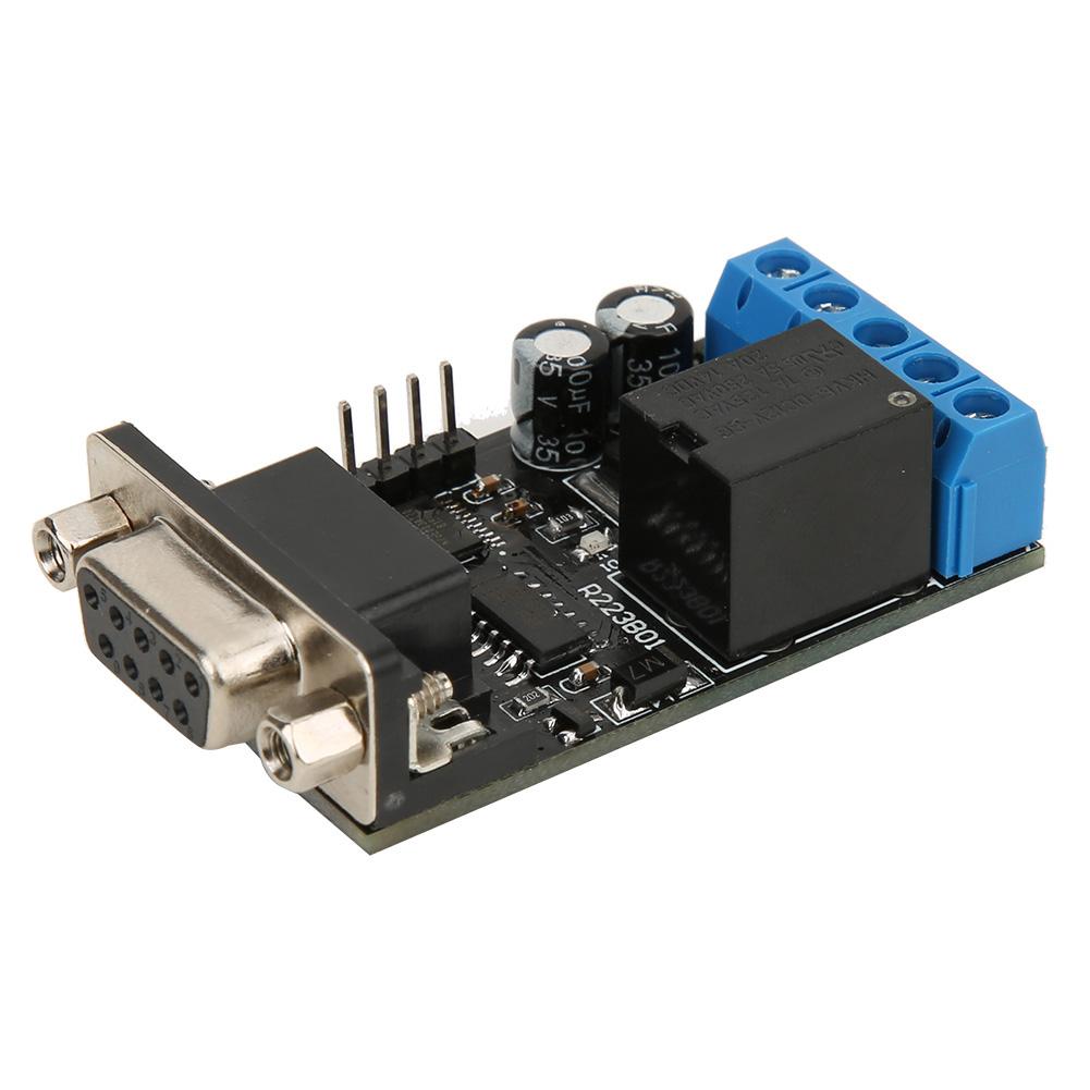 RS232 Delay Relay Module 1 Channel Serial Port UART Multifunctional DC12V R223B01