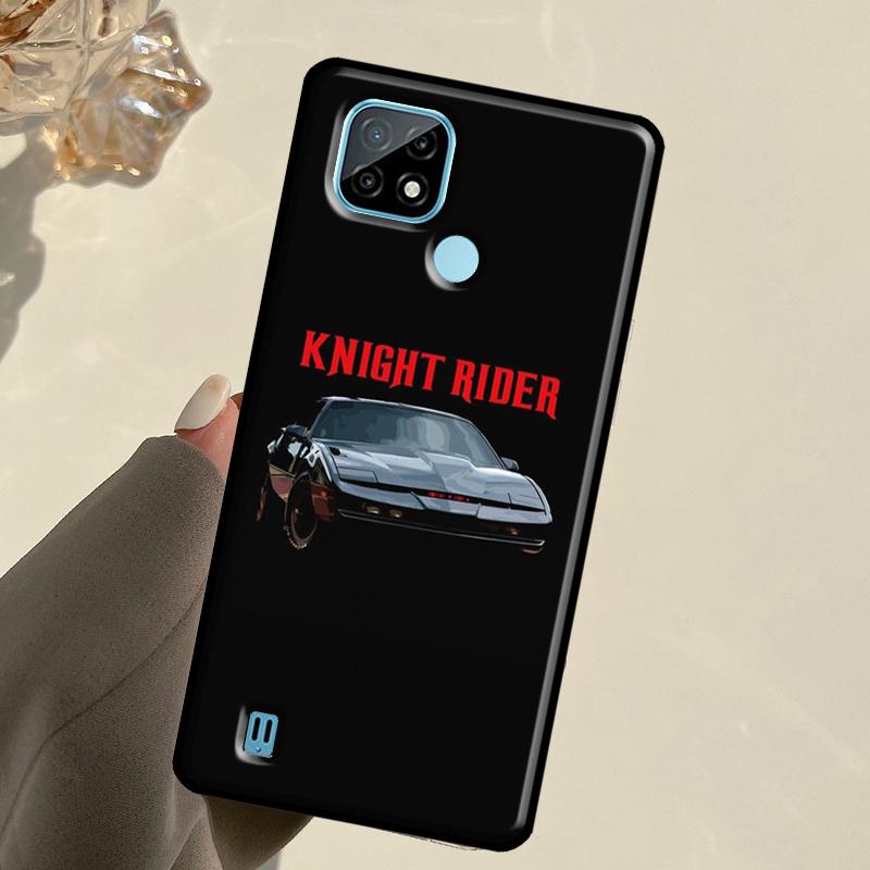 Knight Rider KITT Car For Realme GT 7 Pro GT 6T 6 5 C67 C61 C55 C53 C51 C21Y C25S C75 10 11 12 13 14 Pro Plus Case