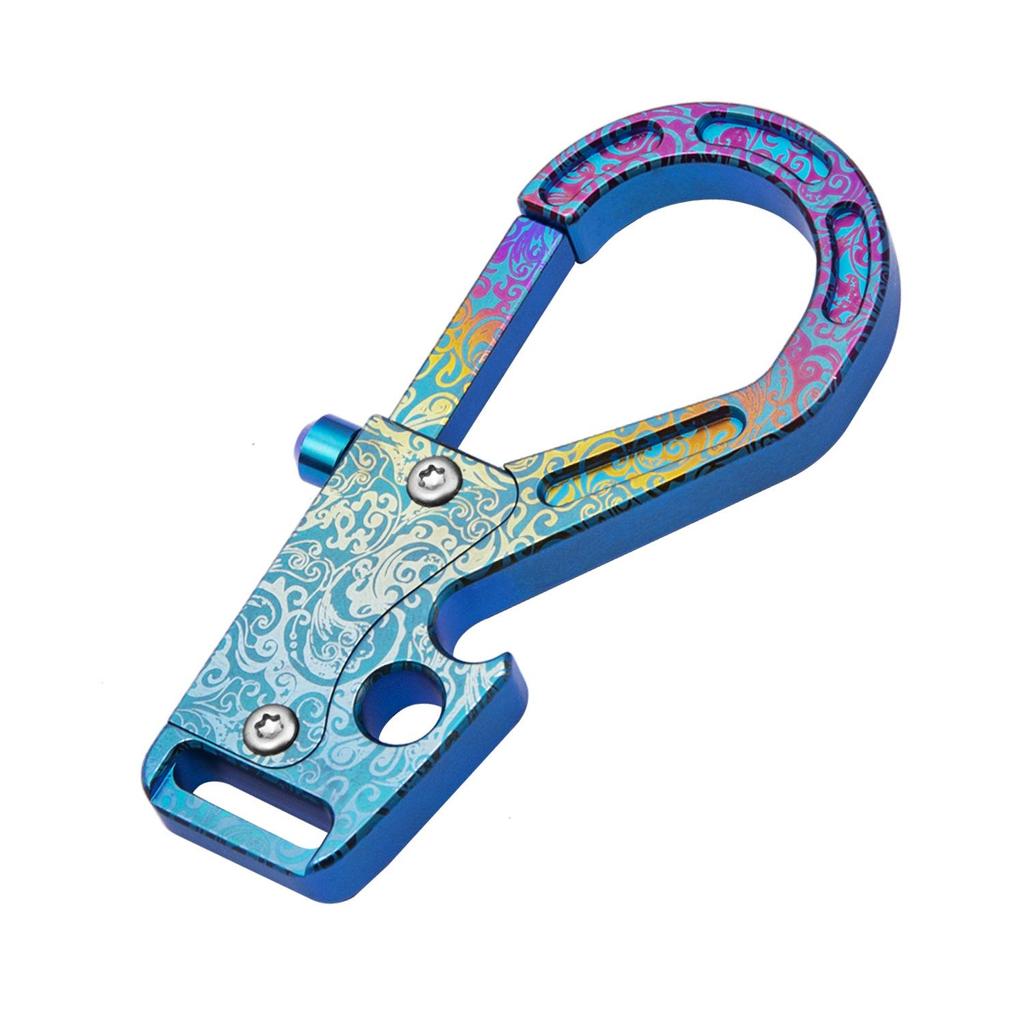 Titanium Alloy Multi-functional Car Keychain EDC Tool for Men & Women - High-end Gift
