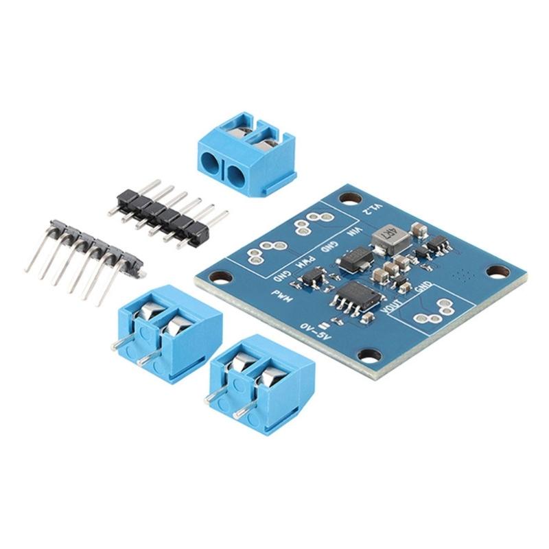 Signal to Electricity 0-5V/0-10V Output 22Hz-20kHz 3.3V-24V Digital Analog Signal Conversion Board Module Replacement