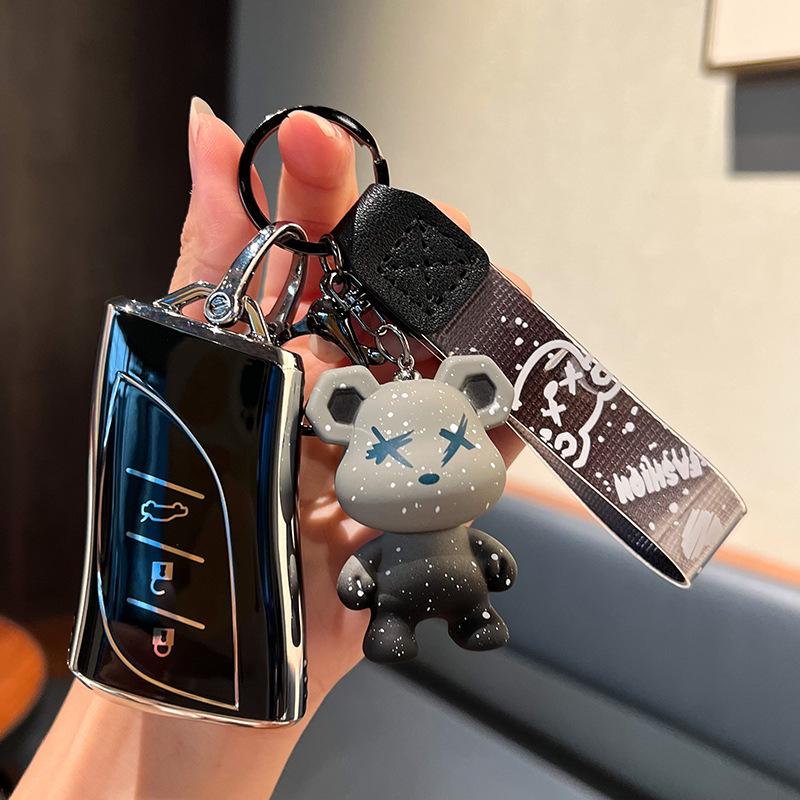 Lexus Key Case for UX260H, ES200, RX, NX, LX - Women's Car Key Bag Shell & Buckle