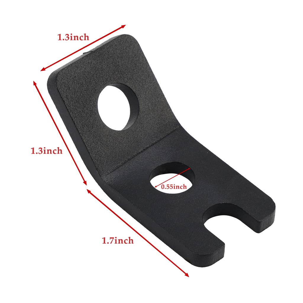 Rear Backup LED Whip Flag Light Pod Mount Brackets For Polaris RZR XP 1000 900