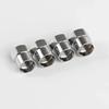 For VW New Car Tire Valve Caps Emblem Metal Cap Case For for VW Volkswagen Golf Polo Passat   Touran Accessories Car Styling