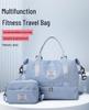 Large Capacity Travel Bag with Shoe Compartment, Wet/Dry Separation for Swimming & Fitness