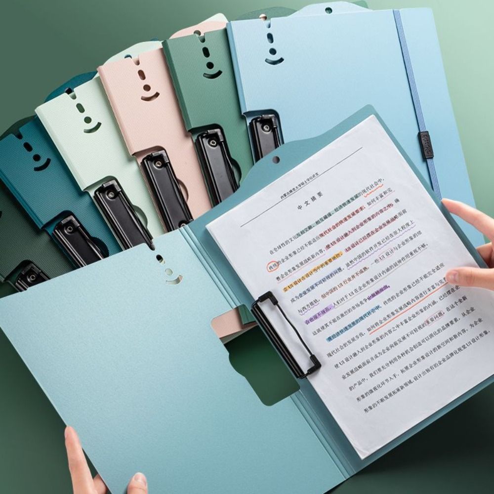 

Multifunction A4 File Folder Verhical/Horizontal Memo Clip Board Stationery