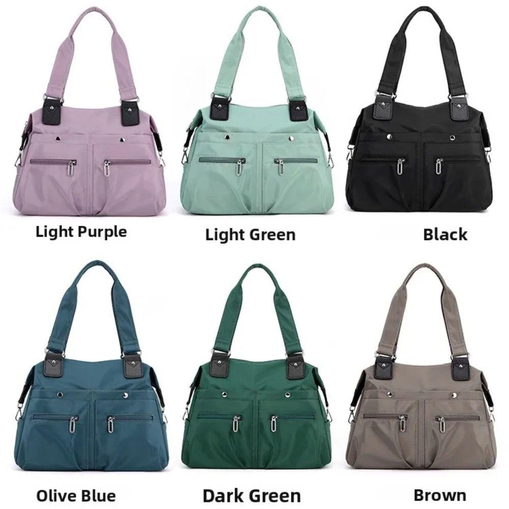 Large Capacity Casual Tote Bag Nylo Underarm Packs Single Shoulder Bag Shoulder Bag  Daily