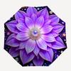 1 Stück Kosmisches Lotus Mandala Faltbarer Regenschirm, Langlebig, Geeignet für Outdoor-Aktivitäten oder Regen, Geeignet für den Weg zur Arbeit yy251027083