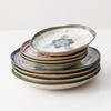 Ru Han Japanese Retro Floral Ceramic Plate