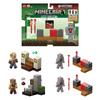 Mattel Minecraft Basic Assorted Set X 4 Box Ages 6 and Figures, 2-Piece Set, A, Children's Figures, 2-Piece Sets, Sale, Up, Multi-color GTT53-986A