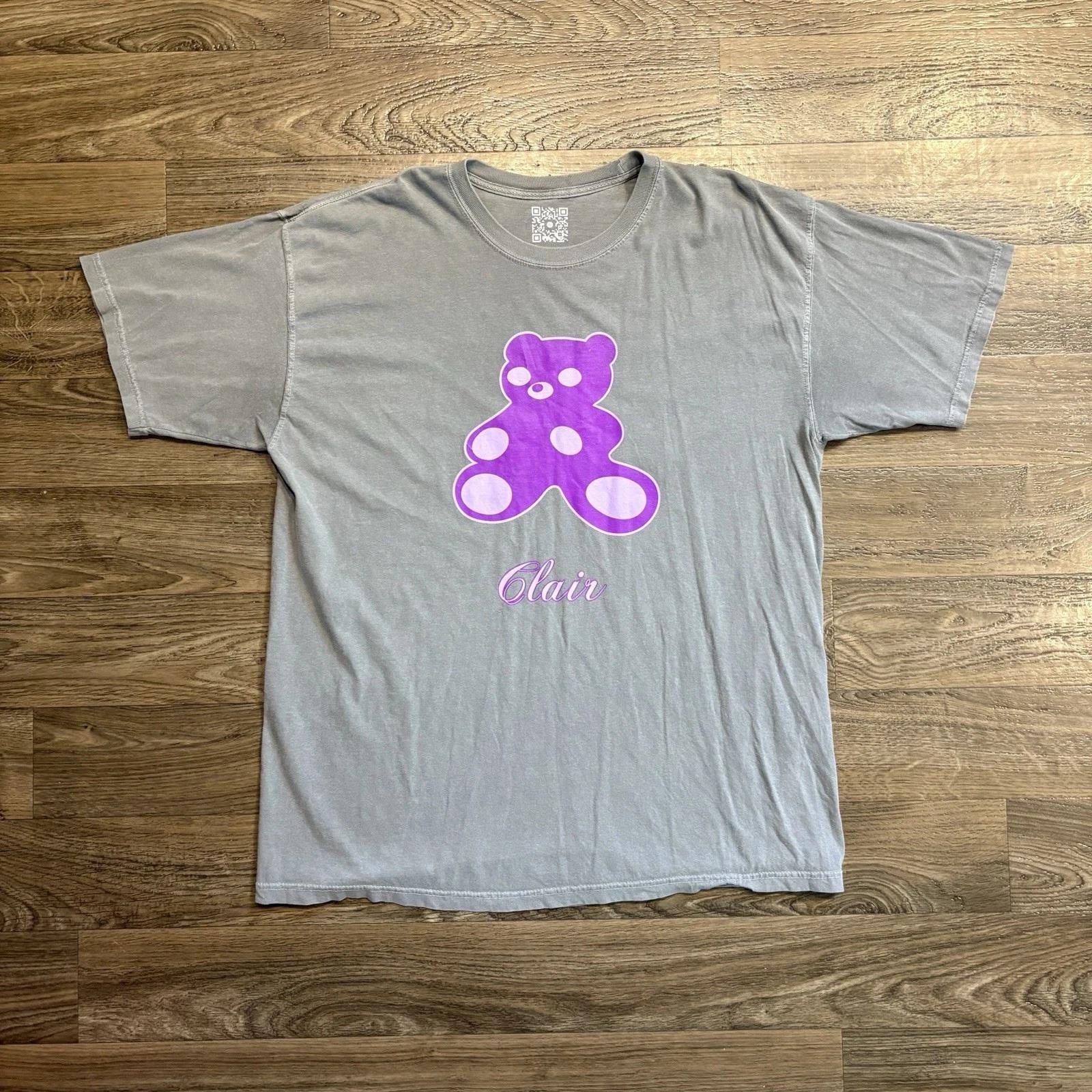 

Y2K / Vintage Sinclair Gummy Bear Graphic XL Gray T Shirt Fashion Designer L