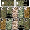 Phone Case for Samsung Galaxy S25 S24 S23 iPhone 16 15 Xiaomi Redmi Note 14 13 12 16E X 11 Pro Max Moto Huawei Art Military Army Camouflage Camo Cover