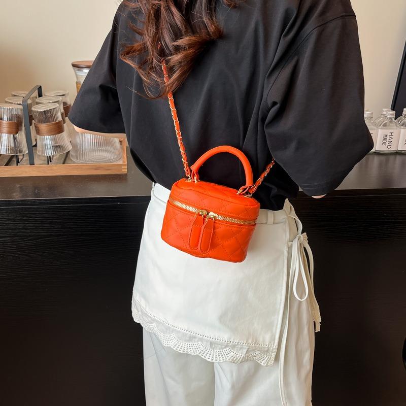 Niche Box Bag Solid Color Beautiful Storage Bag Summer New Product Portable Shoulder Messenger Bag Women's Bag