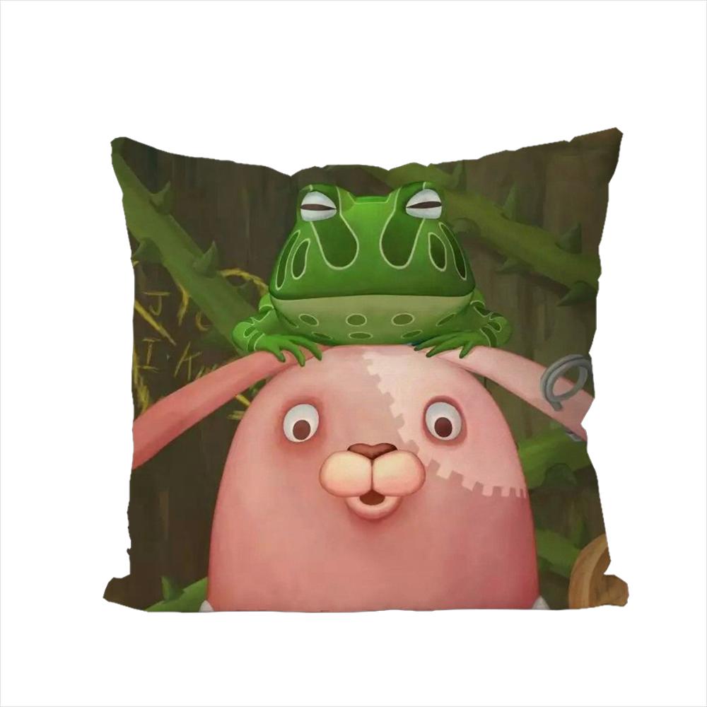 UUSAVICH Pillow Case For Car Sofa Decorative Home Doublesided Print Plush Square Throw Pillow Cushion Cover